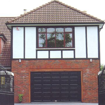 Weatherguard built in garage door