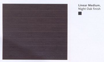 Linear Medium Night Oak